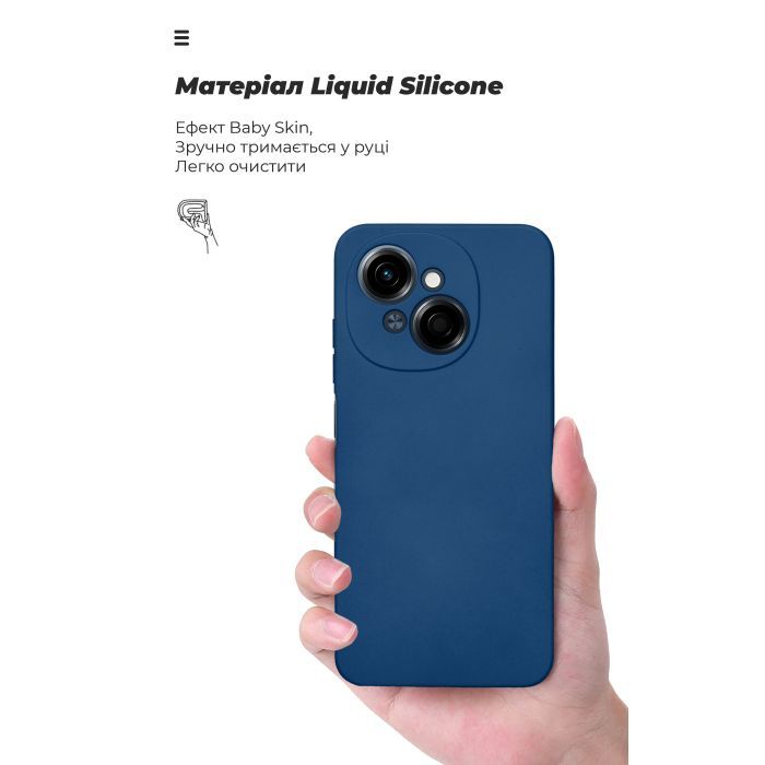 Чохол до мобільного телефона Armorstandart ICON Tecno Spark Go 1 (KL4) Camera cover Red (ARM81217) зображення 7