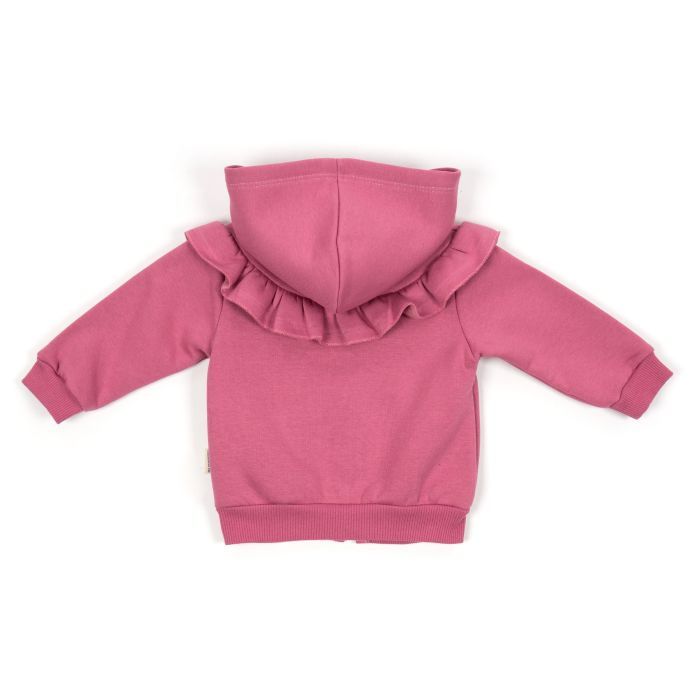 Кофта дитяча Miniworld флісова (16808-74G-lilac) зображення 3
