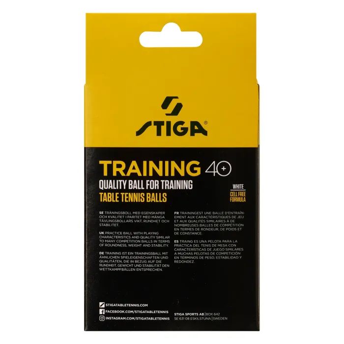 М'ячик для настільного теніса Stiga Training ABS 12 шт (1110-2610-12) (931159) зображення 3