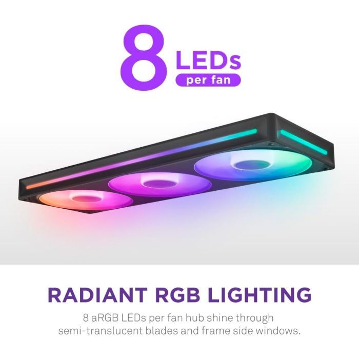 ᐈ Купить кулер для корпуса NZXT F360 RGB Core Fan (Single Frame