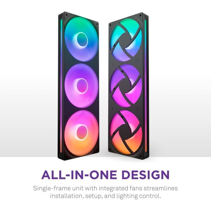 ᐈ Купить кулер для корпуса NZXT F360 RGB Core Fan (Single Frame