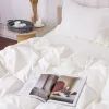 Постельное белье MirSon Poplin Line 002 Milky White 110x140 (2200006277323) изображение 3