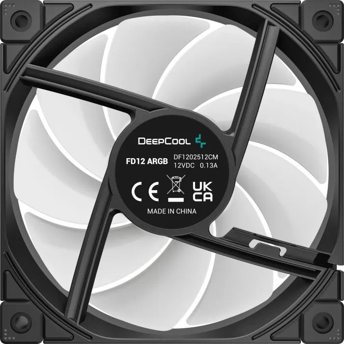 Кулер для корпуса Deepcool FD12 ARGB (R-FD12-BKAPN1-G) изображение 7