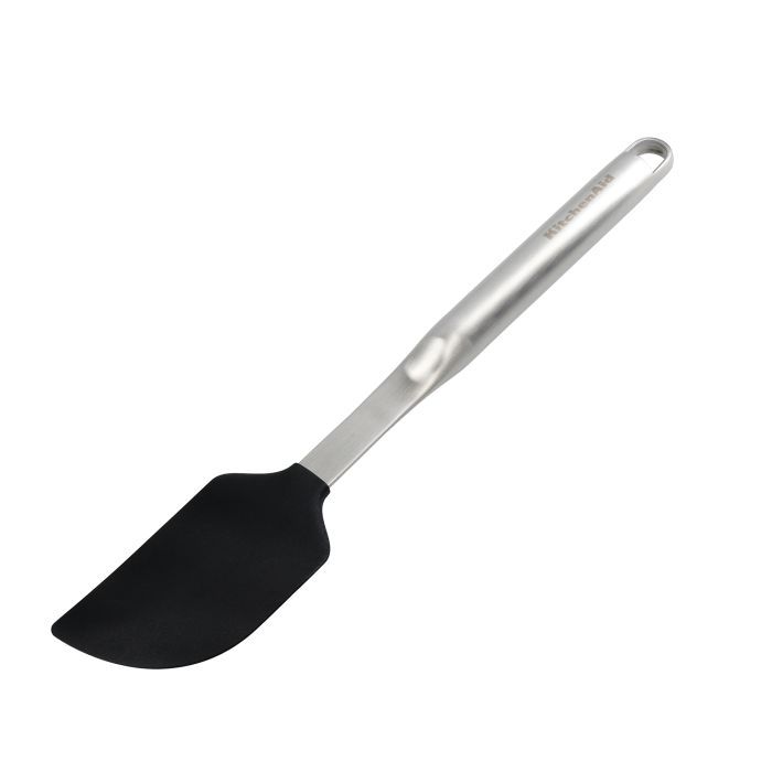 Лопатка кухонна KitchenAid Premium для тіста, 31,4 см, чорний (KMG031OHOB) зображення 6