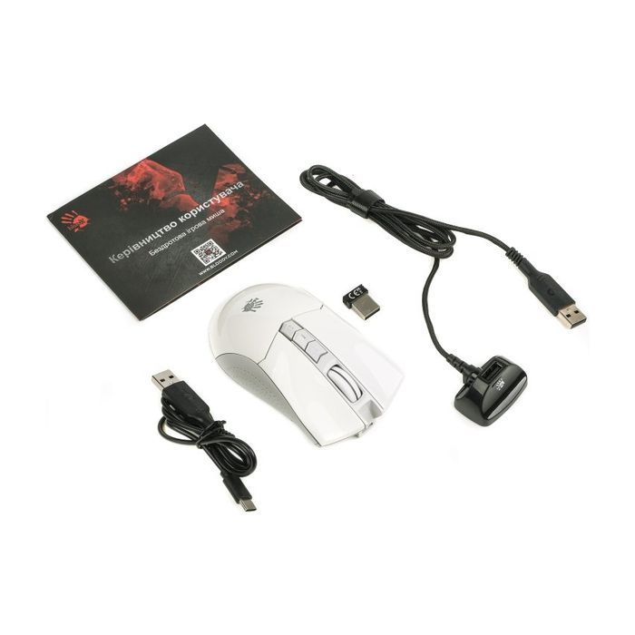 Мышка A4Tech Bloody R90 Plus Wireless Naraka (4711421983136) изображение 9