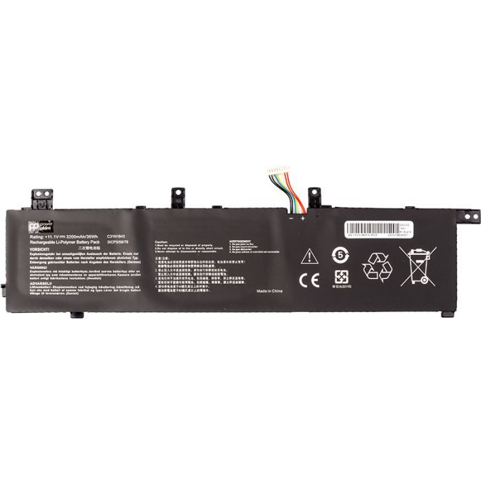 Аккумулятор для ноутбука ASUS VivoBook S14 (C31N1843) 11.1V 3200mAh PowerPlant (NB432035)