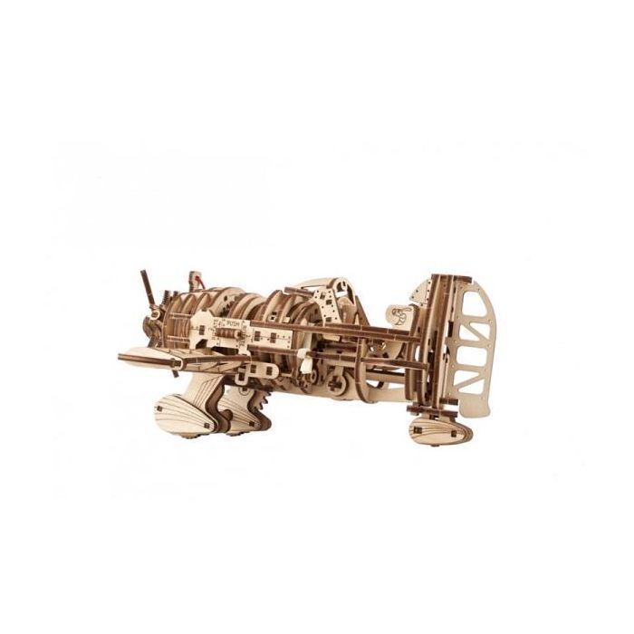 Конструктор Ugears механический 3D Самолет Бешеный Шершень (70183) изображение 5