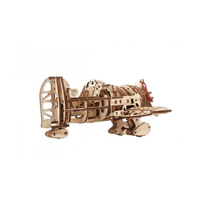 Конструктор Ugears механический 3D Самолет Бешеный Шершень (70183) изображение 6