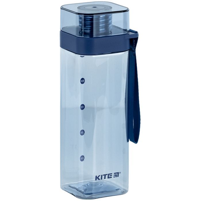 Поїльник-непроливайка Kite квадратна, 550 мл, рожева (K24-1209-3) зображення 2