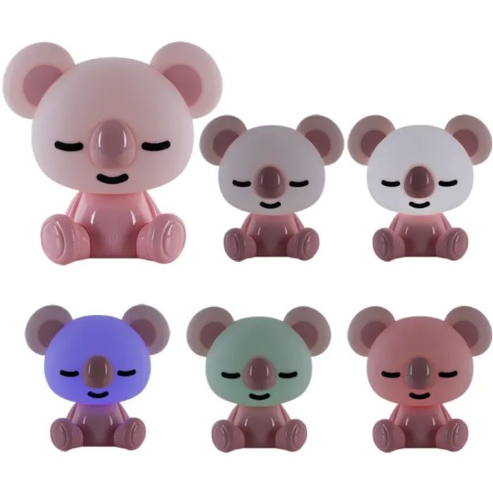 Ночник Kite Светильник LED с аккумулятором Koala, розовый (K24-491-2-2) изображение 4