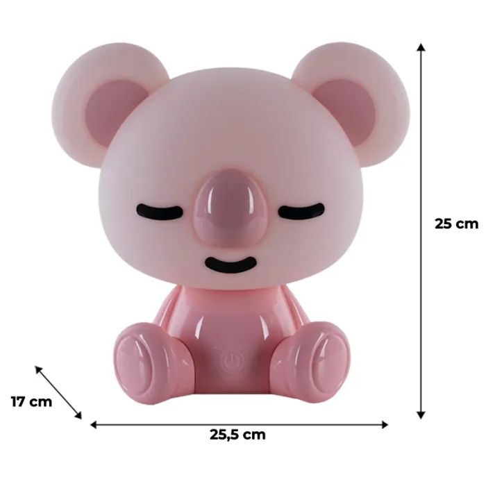Ночник Kite Светильник LED с аккумулятором Koala, розовый (K24-491-2-2) изображение 6