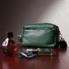 Сумка Vintage Кожаная женская Зеленая (22651) изображение 12