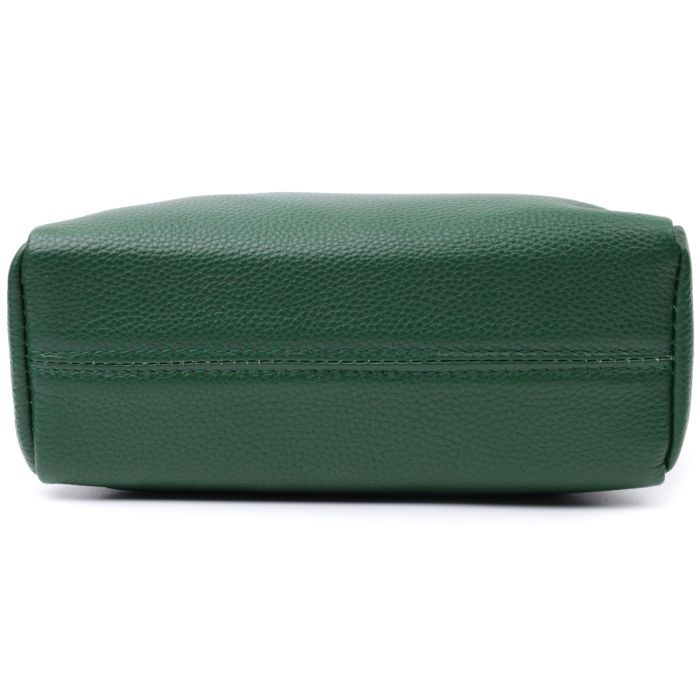 Сумка Vintage Кожаная женская Зеленая (22651) изображение 6