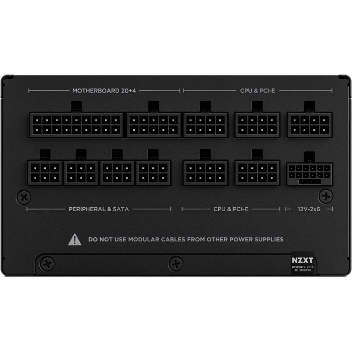 Блок питания NZXT 1200W ATX 3.X (PA-2G2BB-EU) изображение 5