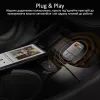 FM модулятор Promate SmarTune 2+ BLUETOOTH 5.0 USB QC 3.0 AUX/SD/USB BLACK (smartune-2+.black) изображение 8