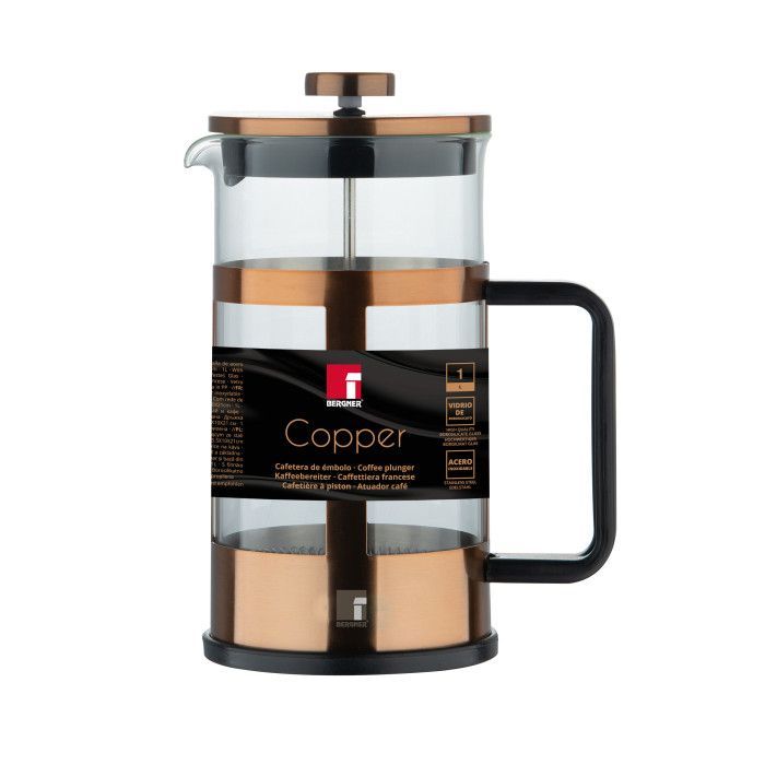 Френч-прес Bergner Copper 1 л (BG-38327-CP) зображення 5