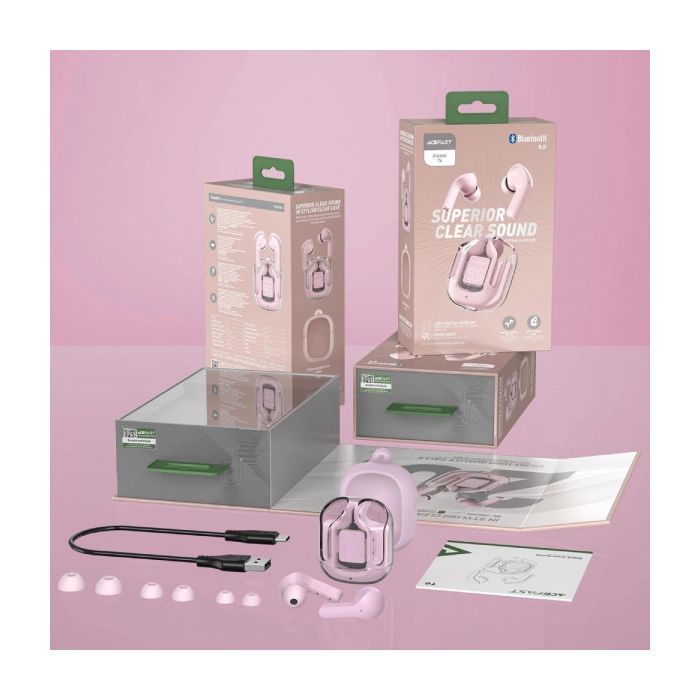 Наушники Acefast T6 Pink Lotus (6974316281566) изображение 7