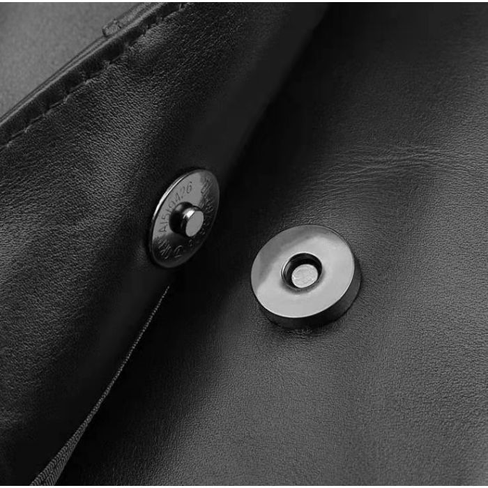 Сумка Vintage Чорна (20435) зображення 10