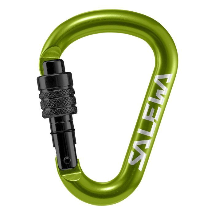 Карабин туристический Salewa HMS Screw G2 1525 5810 - Med - зелений (013.003.1318)