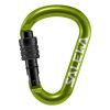 Карабін туристичний Salewa HMS Screw G2 1525 5810 - Med - зелений (013.003.1318)