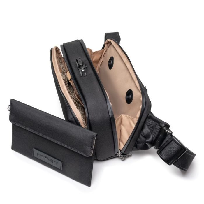 Сумка Pacsafe x SLNT pocket sling Черная (83102100) изображение 7