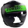 Боксерский шлем PowerPlay 3048 Чорно-Зелений XL (PP_3048_XL_Bl/Green) изображение 2