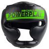 Боксерский шлем PowerPlay 3048 Чорно-Зелений XL (PP_3048_XL_Bl/Green) изображение 4
