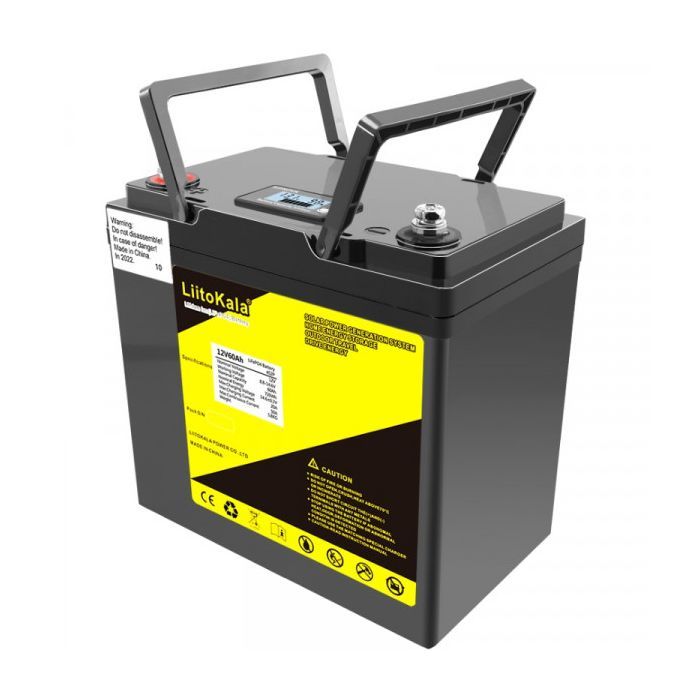 Батарея LiFePo4 Liitokala LiFePO4 12V-60Ah LCD (12V60Ah LiFePO4 LCD)