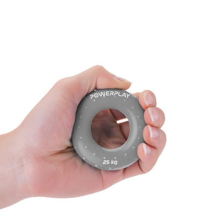 Эспандер PowerPlay PP-4338 Hand Grip Large 25 кг Сірий (PP_4338_Grey_25kg) изображение 3