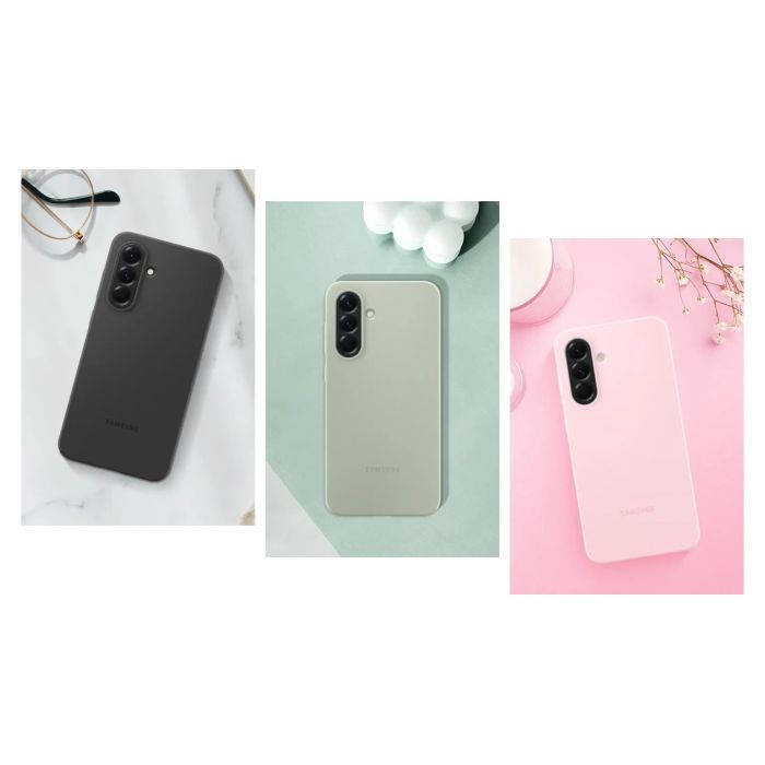 Чохол до мобільного телефона Samsung для Galaxy A56 (A566), Silicone Case green (EF-PA566CGEGWW) зображення 2