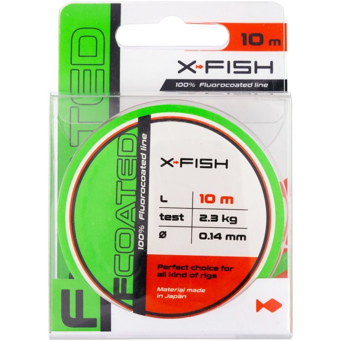 Флюорокарбон X-Fish FCoated 10m 0.16mm 2.8kg (1917.01.22) изображение 2