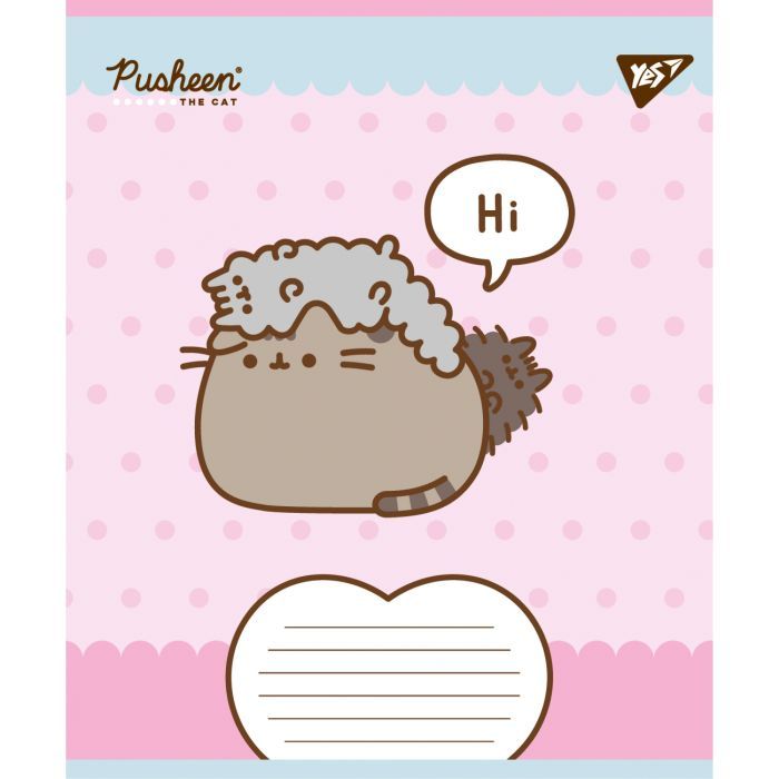 Зошит Yes Pusheen Weekend А5 12 аркушів клітинка (767607) зображення 2