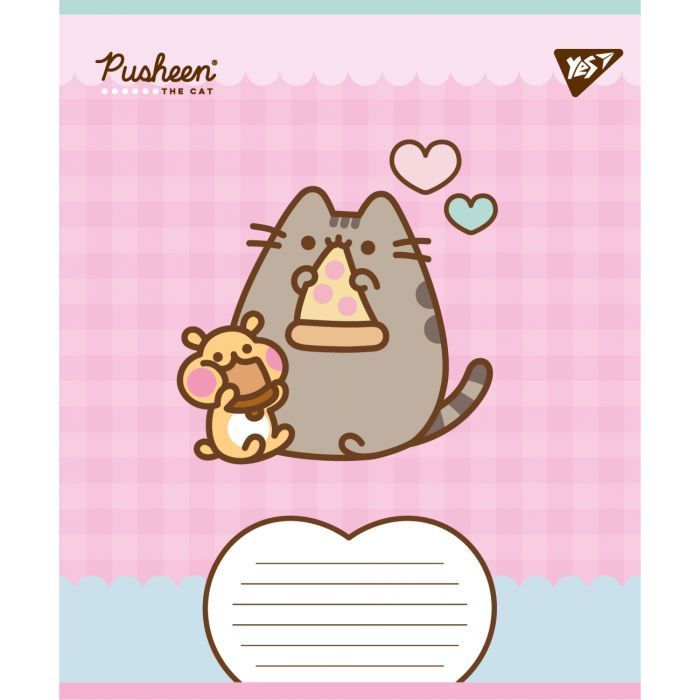 Зошит Yes Pusheen Weekend А5 12 аркушів клітинка (767607) зображення 5