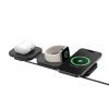 Зарядний пристрій Belkin 3in1 Travel Pad Wireless Qi2 15W Black (WIZ024HQBK) зображення 3