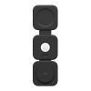 Зарядний пристрій Belkin 3in1 Travel Pad Wireless Qi2 15W Black (WIZ024HQBK) зображення 4