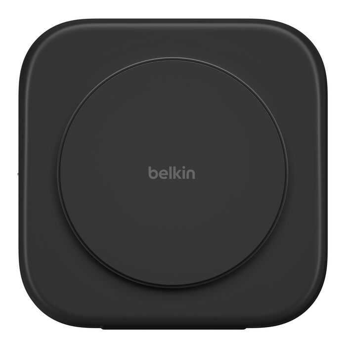 Зарядний пристрій Belkin 3in1 Travel Pad Wireless Qi2 15W Black (WIZ024HQBK) зображення 6