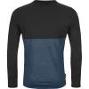 Лонгслів Ortovox 150 Cool Logo Ls Mns black raven - M - чорний/синій (025.001.1209) зображення 2