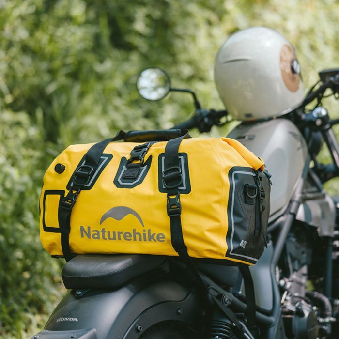 Сумка дорожная Naturehike Водонепроникна CNK2450XB015, 90 л, чорна (6975641883753) изображение 2