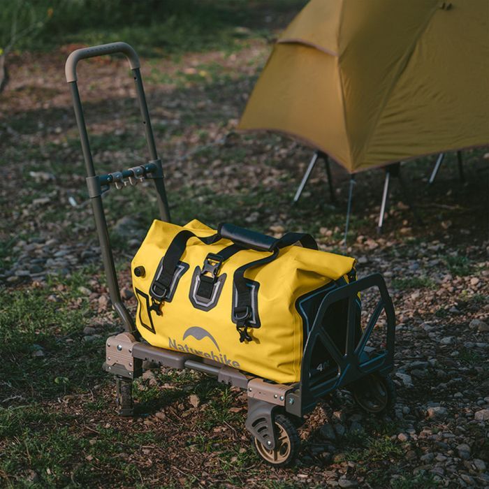 Сумка дорожная Naturehike Водонепроникна CNK2450XB015, 90 л, чорна (6975641883753) изображение 3