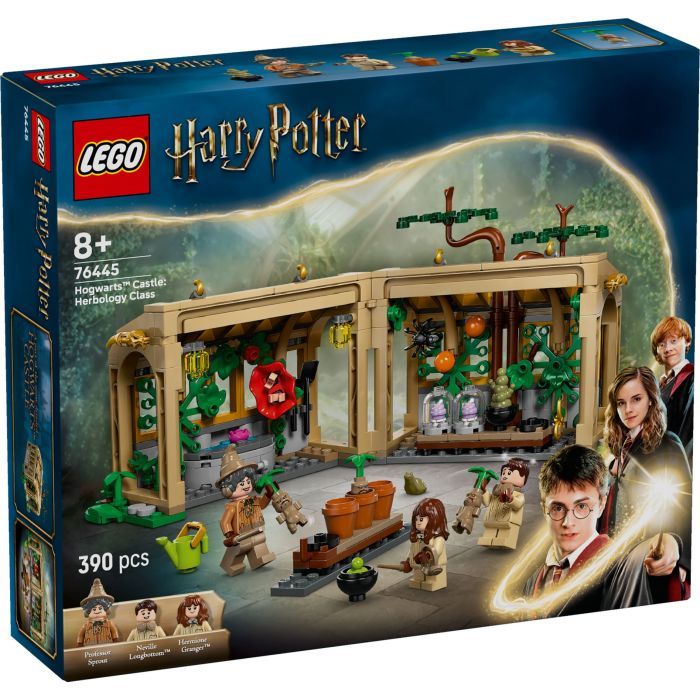 Конструктор LEGO Harry Potter Замок Хогвартс: урок гербологии: урок гербологии (76445)