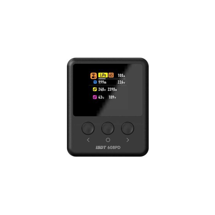 Зарядное устройство для дрона iSDT 608PD, 240W DC/PD dual mode (608PD) изображение 2