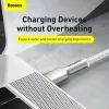 Дата кабель USB-C to USB-C 2.0m Cafule Metal PD 100W white Baseus (CATJK-D02) изображение 12
