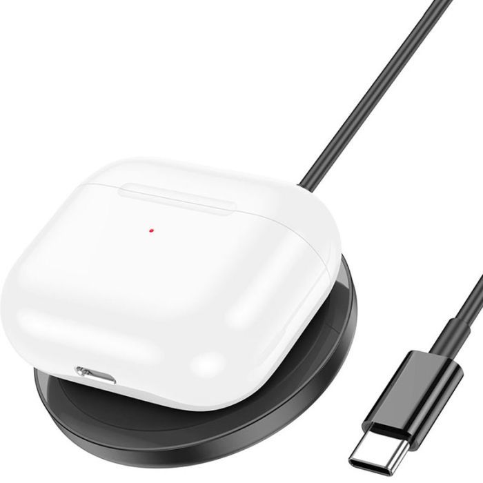 Зарядное устройство HOCO HOCO CW52 Enjoy magnetic wireless fast charging Black (6942007611367) изображение 4