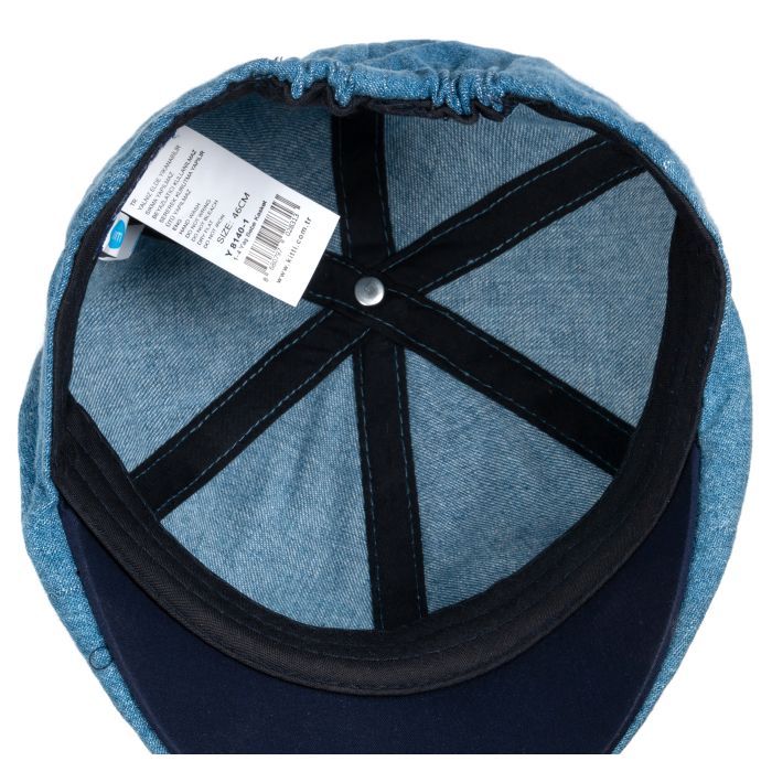 Кепка детская Kitti джинсовая (Y8140-1-48B-blue) изображение 4