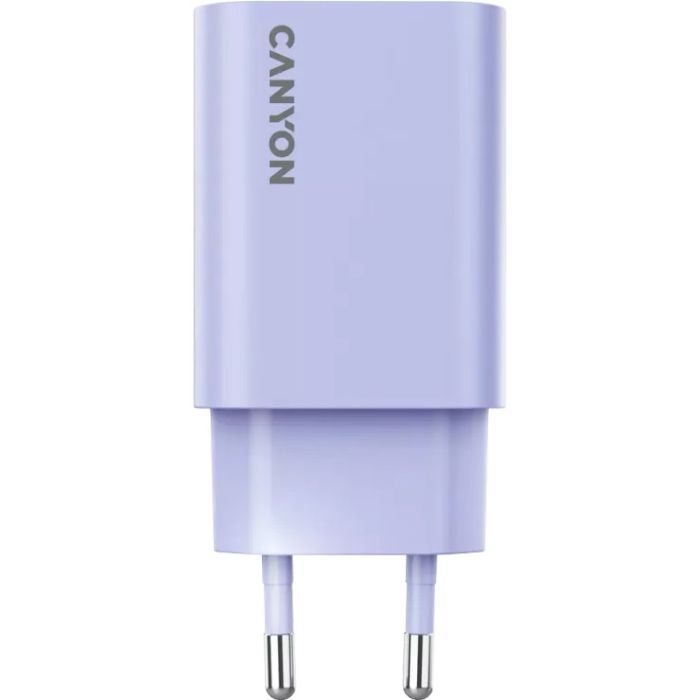 Зарядний пристрій Canyon 30CL OnCharge USB-C PD30W Purple (CNE-CHA30CLPU) зображення 4