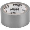 Скотч Neo Tools 20м, 48х0.11мм, армована, сірий (56-040)