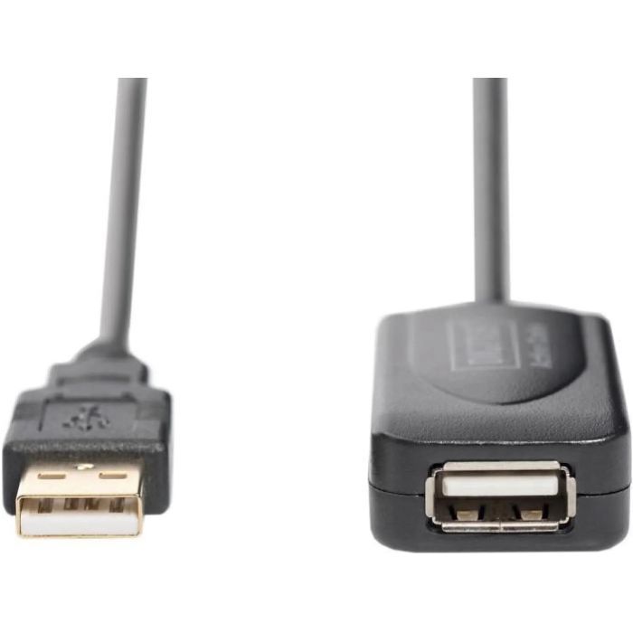 Дата кабель USB 2.0 AM/AF 20.0 m active Digitus (DA-73102) изображение 2