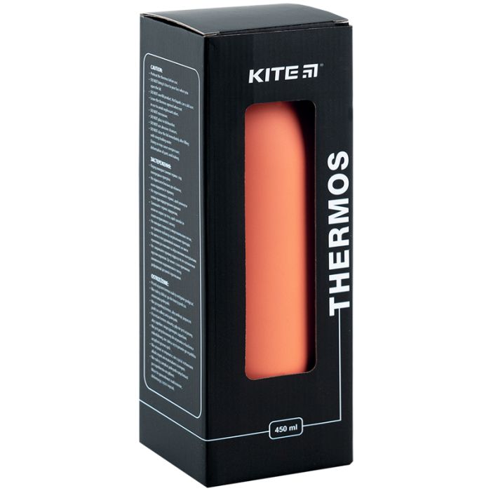 Термос Kite 450 мл персиковий (K24-1208-1) изображение 4