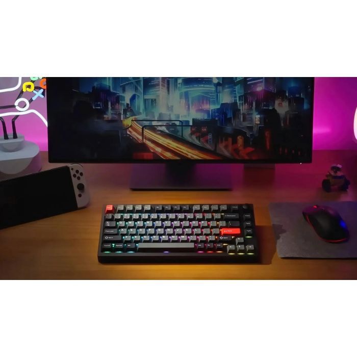 Клавиатура Lemokey P1 Pro Super Brown RGB Wireless/Bluetooth/USB Space Silver (P1P-X3-UA) изображение 4