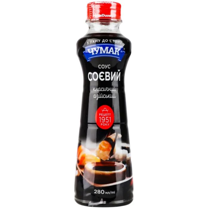 Соус Чумак Соевый 280 мл (4823096007830)